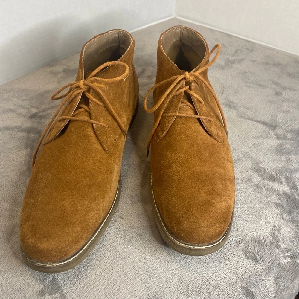 Sonoma Goods for Life + Vitalize Ortholite Mens 12M Suede leather boat. NWOT